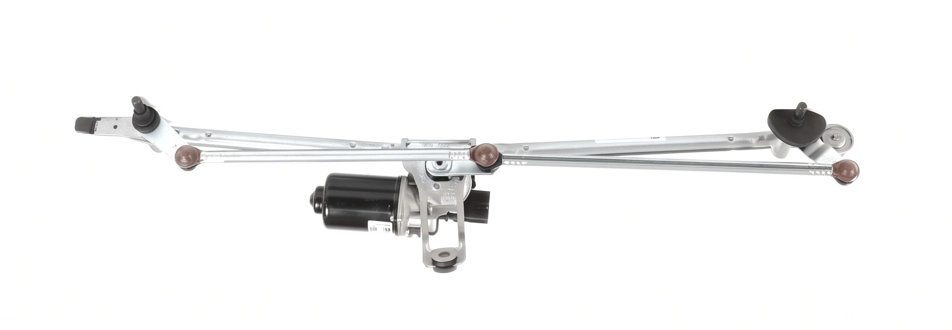 Complete Dodge Ram windshield-wiper module with motor, linkage, support structure, and pivots